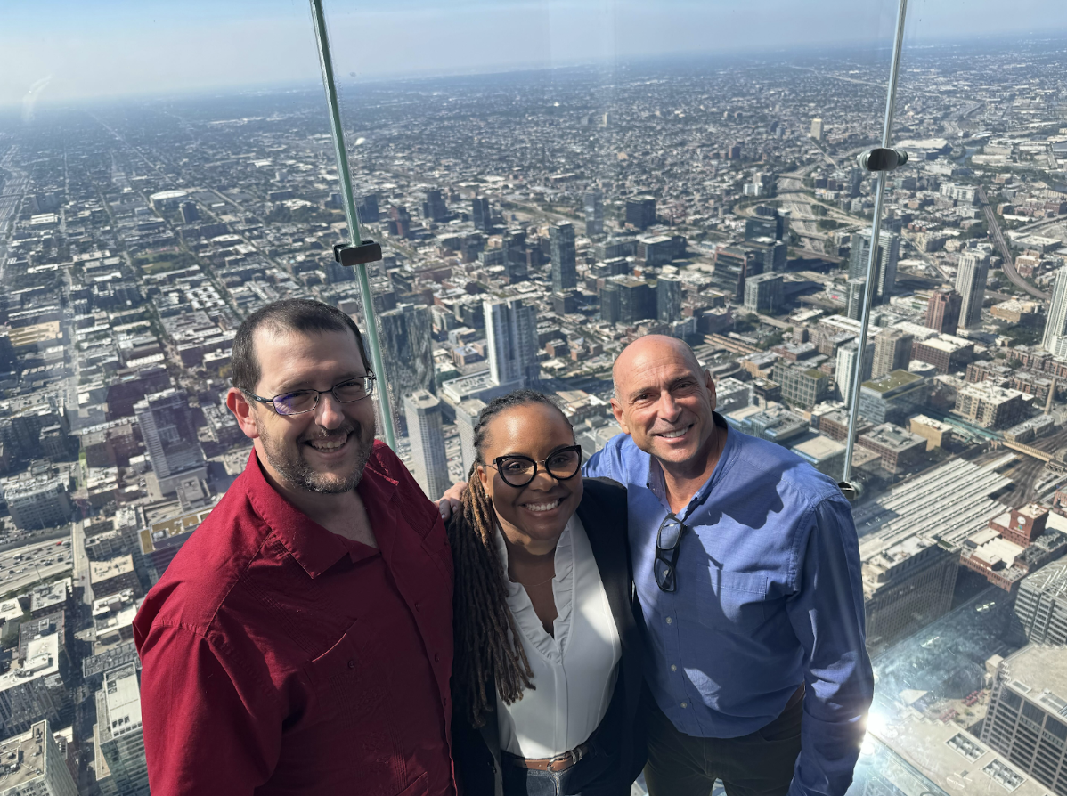 Noda team on a Willis Tower site visit